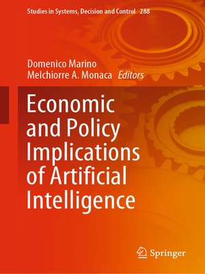 cover image of Economic and Policy Implications of Artificial Intelligence